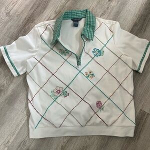 Retro Granny blouse women’s S/ M Golden Girls Costume